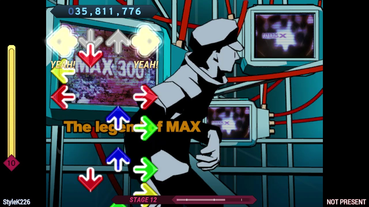 SM5.1: The legend of MAX (but beats 2 and 4 are swapped) / ZZ Plaything AA+ Full Combo