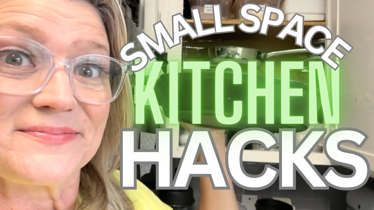 SMALL & Rental KITCHEN ORGANIZATION 🤯5 Brilliant DOLLAR TREE & Amazon Hacks!