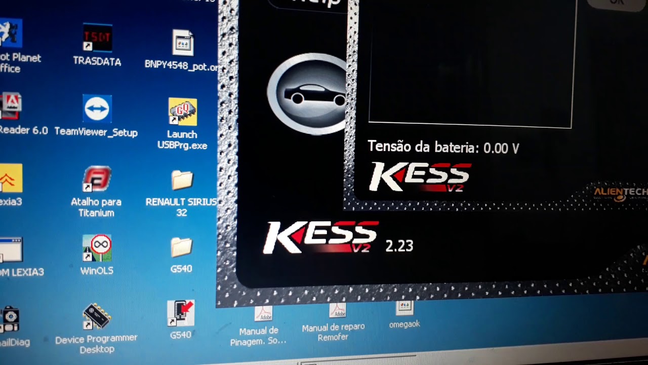 4afb leitura kess e potência ECM titanium