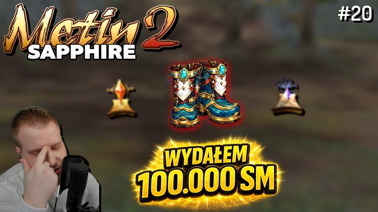 Metin2 Sapphire - Wydałem 100.000 SM na NOWE Butki - Co weszło? - Zebrałem 300 Talik&oacute;w #20