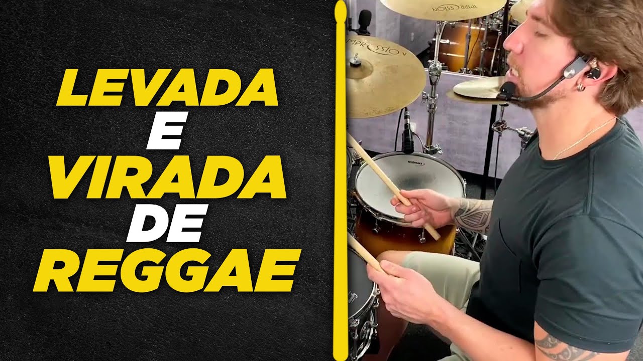 Aprenda a estrutura de uma levada e virada de Reggae de forma simplificada!