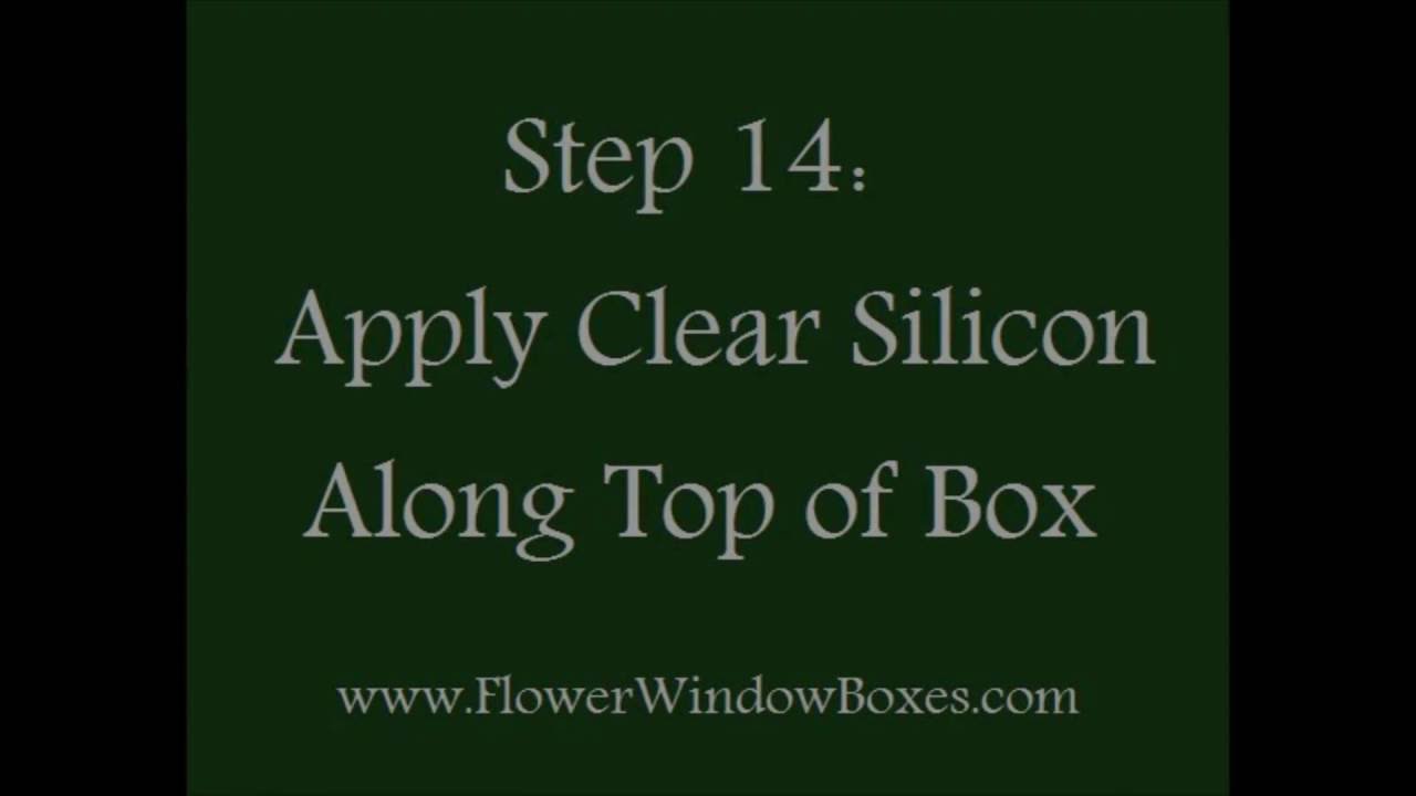 How To Install Window Boxes