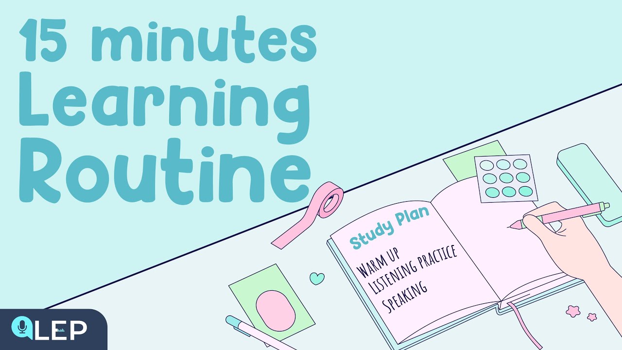15-Minute Daily English Language Learning Routine | 🎧Podcast and Chill | Beginner