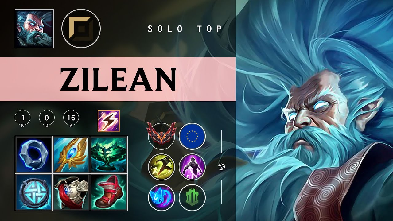 Zilean Top vs Ambessa - EUW Grandmaster Patch 26.01