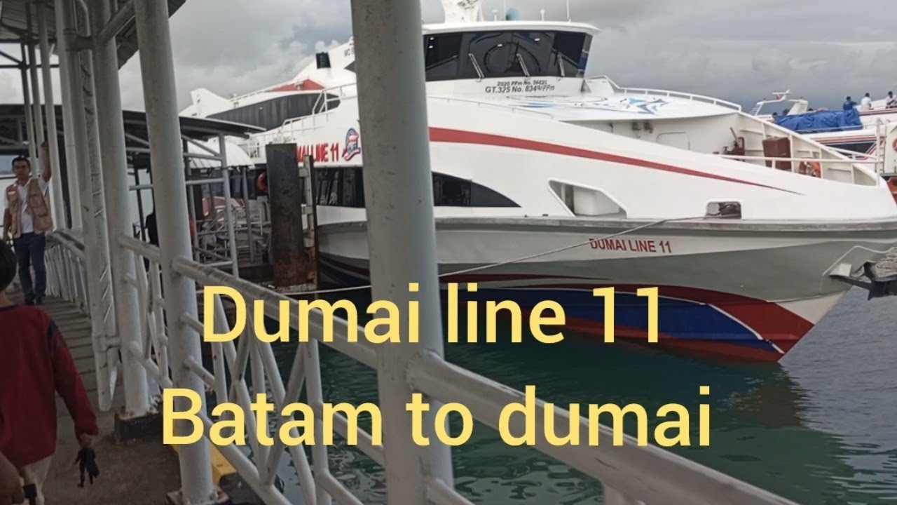 Perjalanan batam to dumai pakai kapal MV. Dumai Line 11