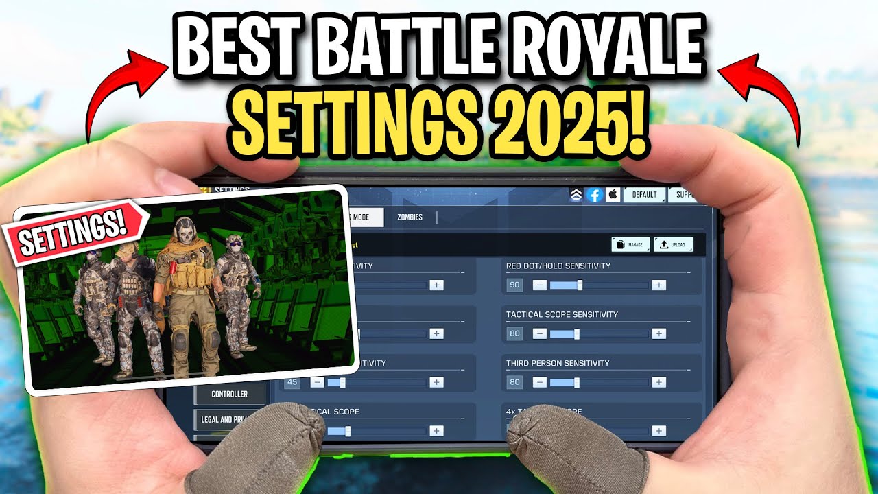 10 BEST Settings For Battle Royale CODM! 💯 | BR Settings COD Mobile (2025)