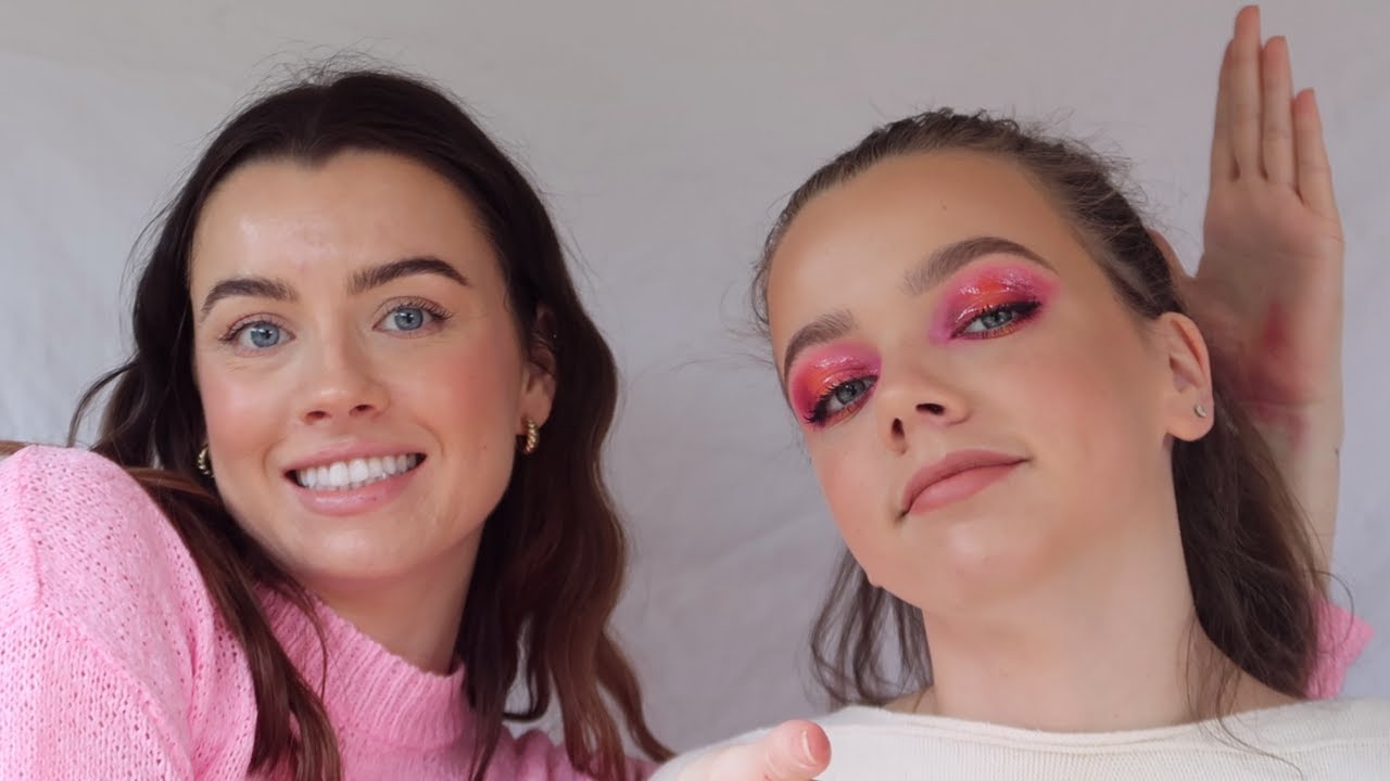 Doing My 13 Year Old Sister's Makeup