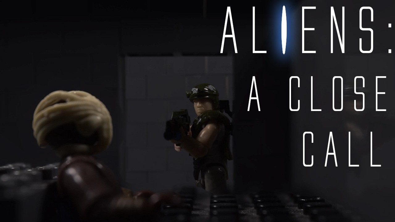 Aliens: A Close Call (Mega Aliens Stop Motion)