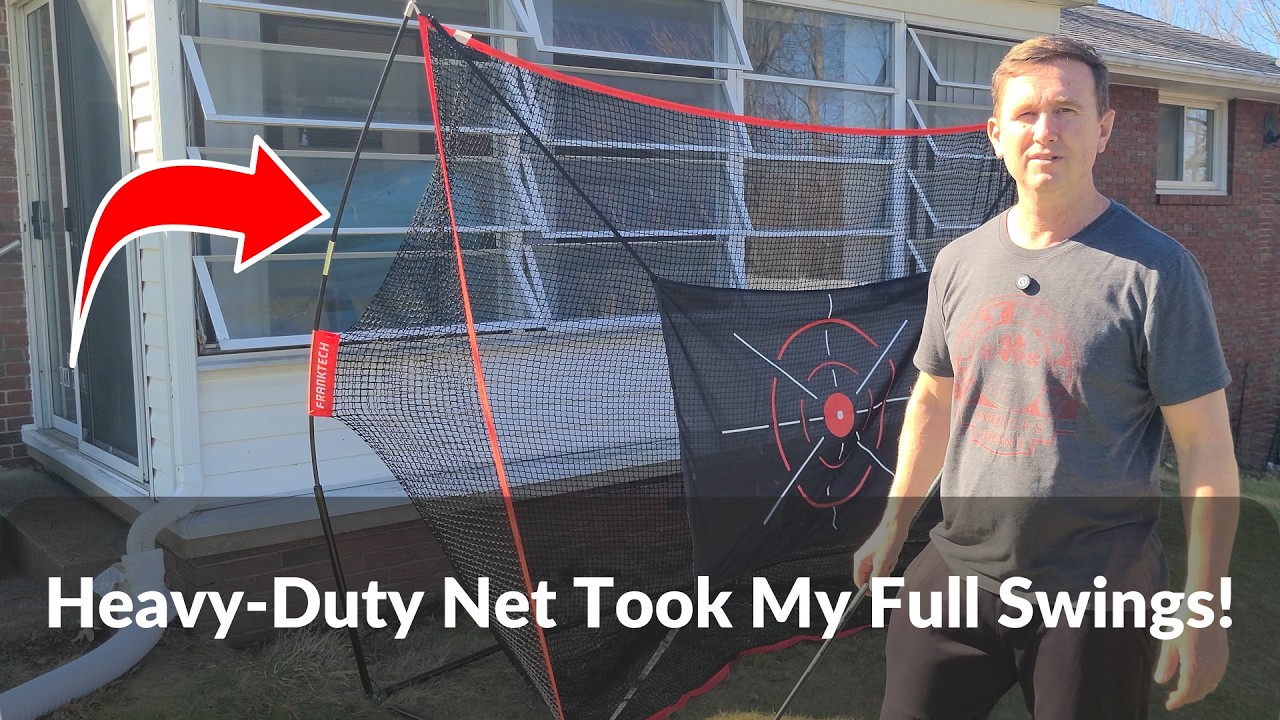 Heavy-Duty Golf Net Review & Testing | 10x7FT Practice Net for Indoor & Outdoor (Built to Last!)