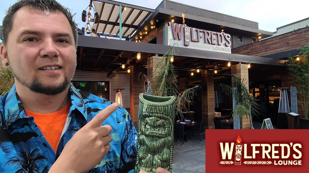 Wilfred's Lounge | Napa California | Tiki theme | Food Review and experience!!