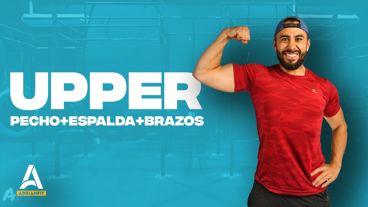 Pecho, Espalda y Brazos | Tren Superior | Sólo Mancuernas 💪
