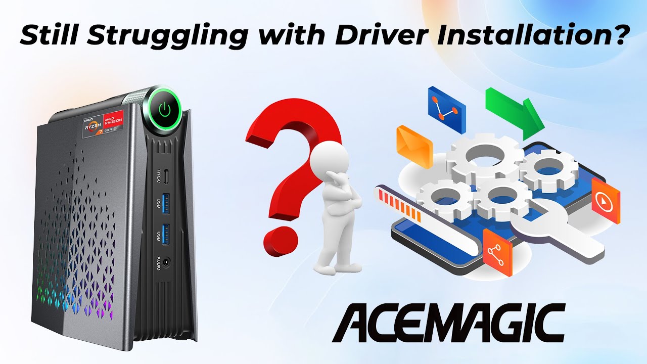 How to Install Drivers on Acemagic Mini PCs | No Bloat, Just Speed