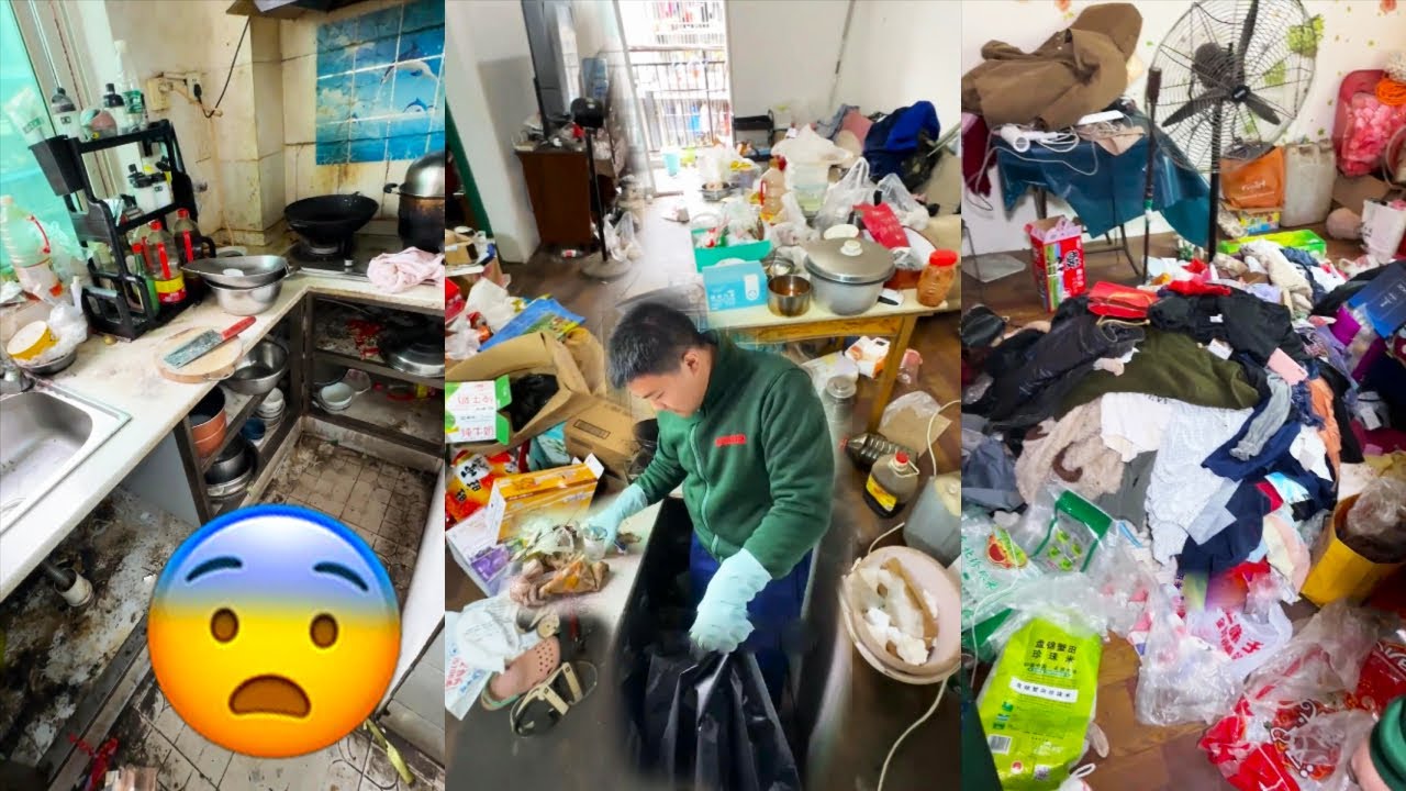 😱A Former Firefighter Applied For A Cleaning Job And Was Shocked By The Extremely Dirty Room!🤮