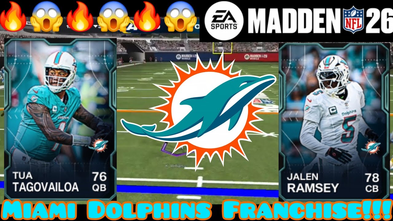 We Smacked The Jets!!! | Miami Dolphins Franchise Madden Mobile 26 #13