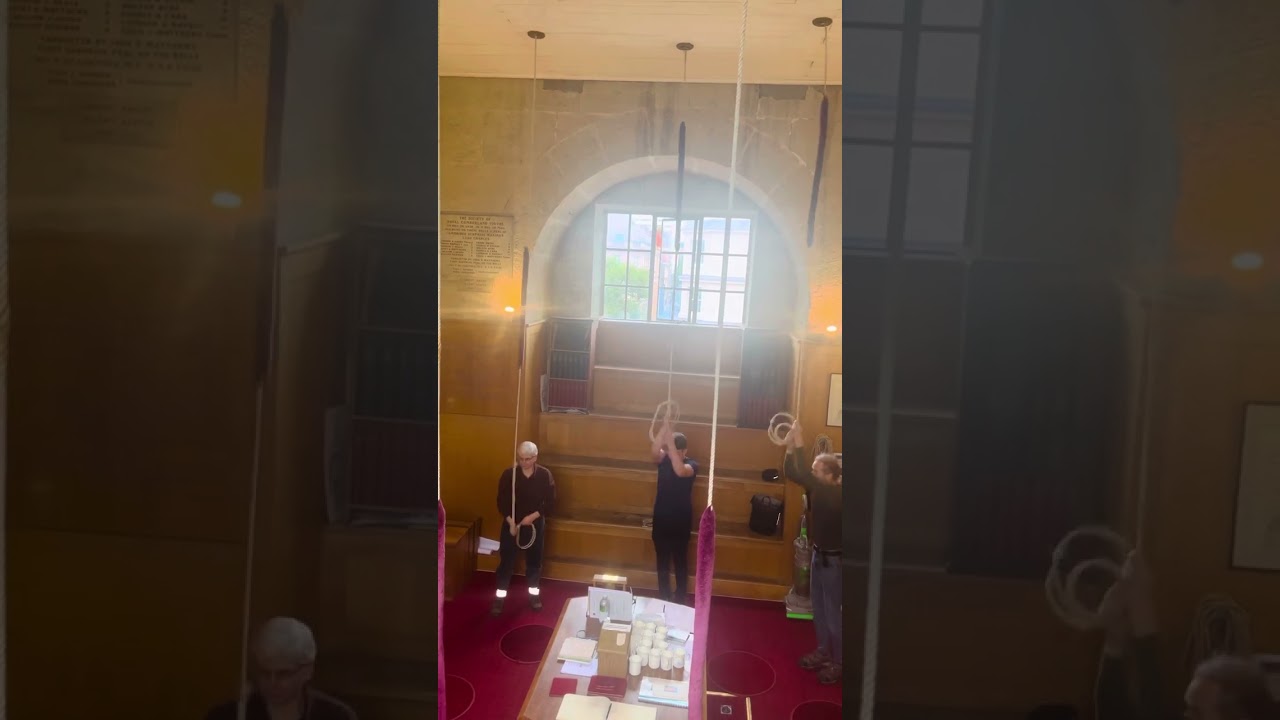 Ringing Down the Back 4 at St Martin’s in the Field, Westminster