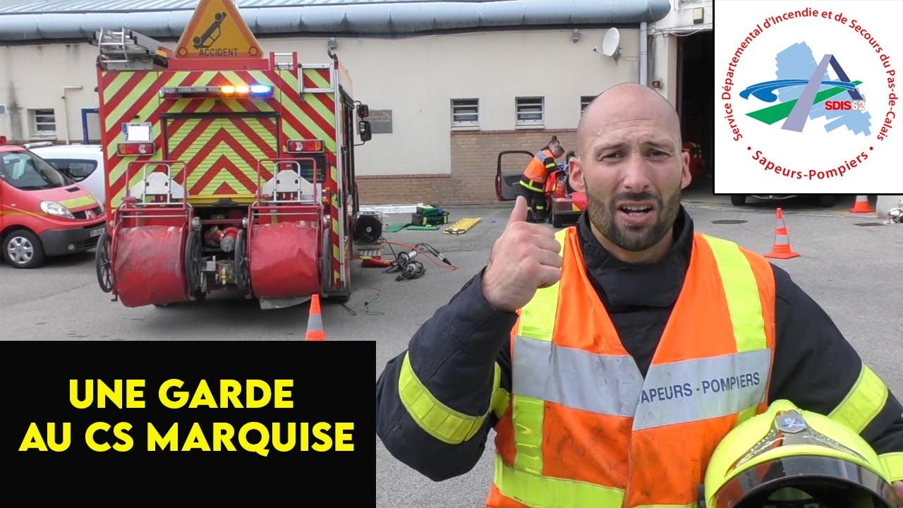 Une garde au CS Marquise (SDIS 62)