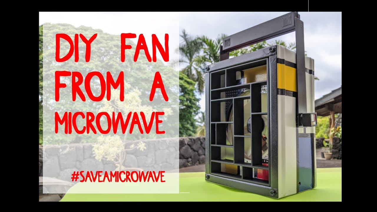 Make a Fan From a Discarded Microwave. Episode 4