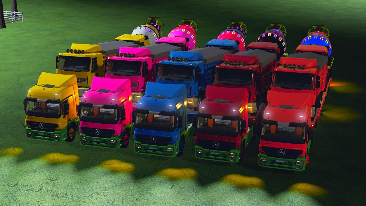 Transporting American Mixer Trucks on the Hardest Road Ever!  Farming Simulator 22 #48