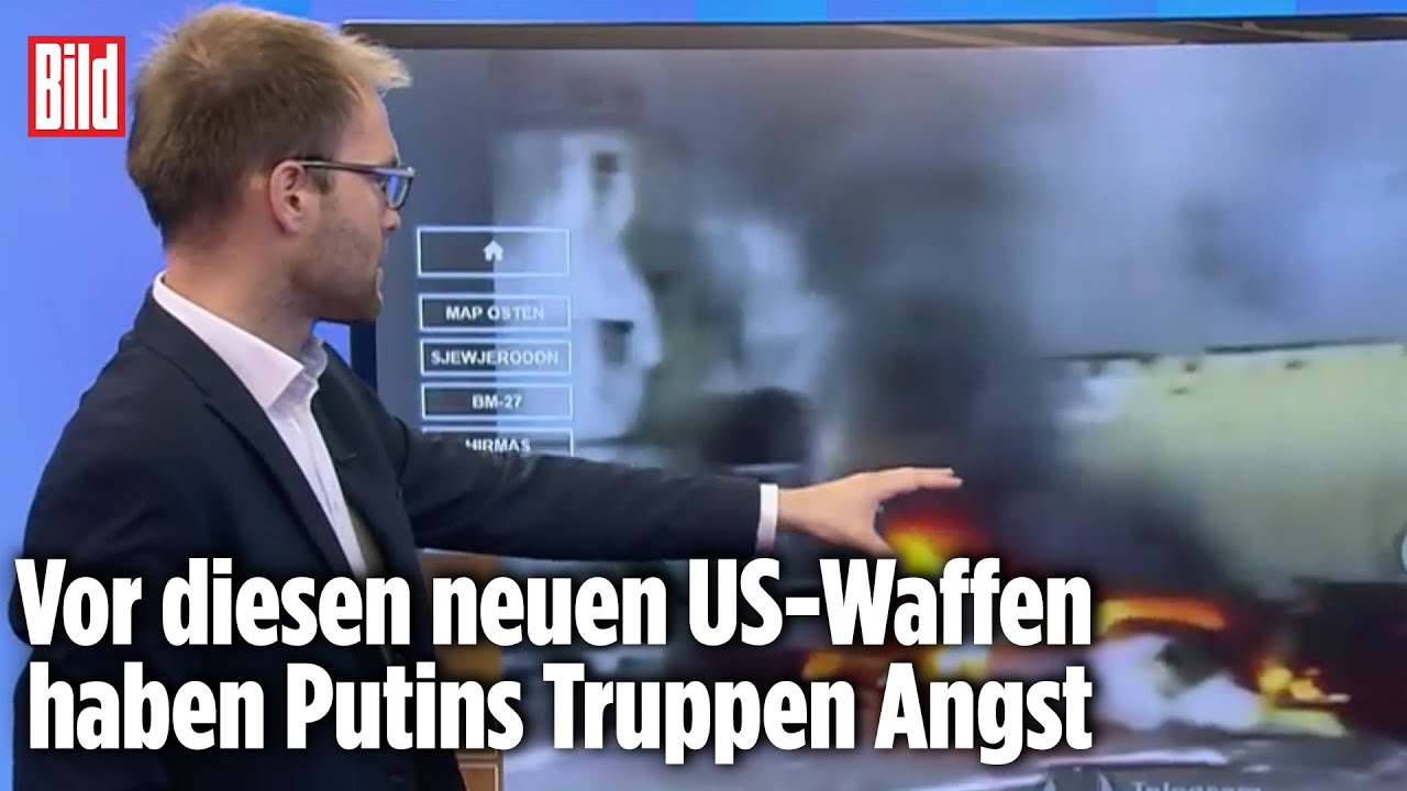 Amerikanische Haubitze killt Russen-Panzer | BILD-Lagezentrum