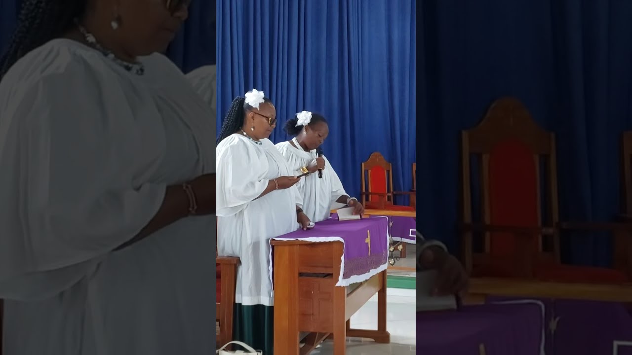 Sunday Service Kikuyu session, Praise and worship team leading the service.