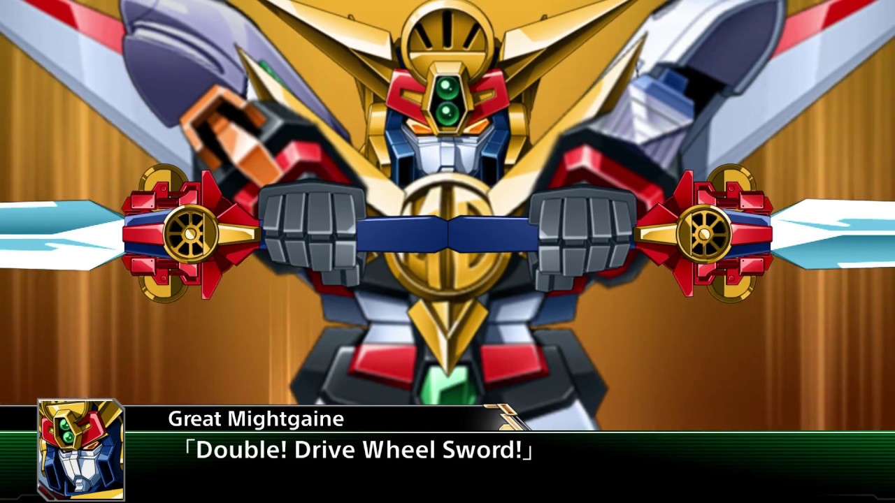 Super Robot Taisen V(ENG): Great Mightgaine All attacks