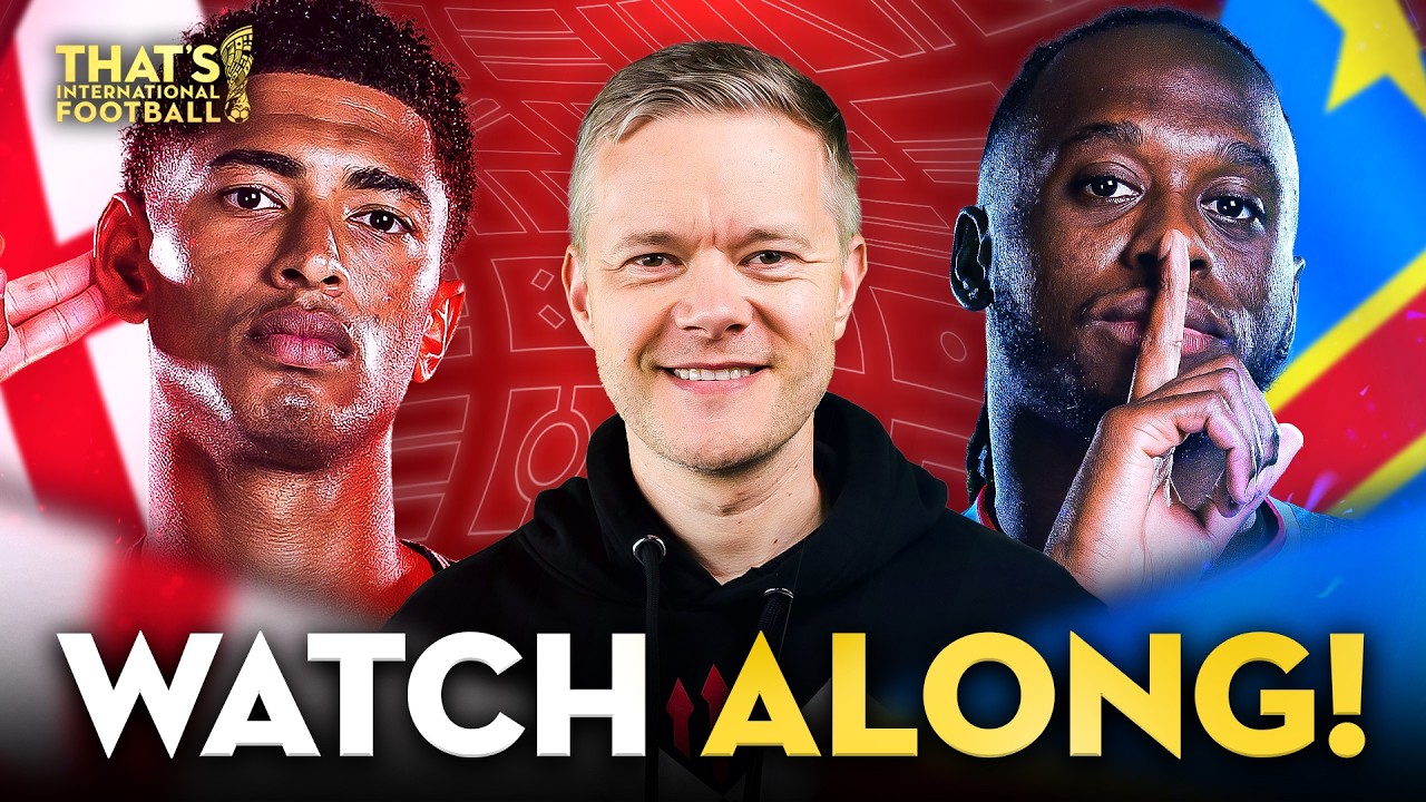 England vs DR Congo LIVE World Cup 2026 Watchalong