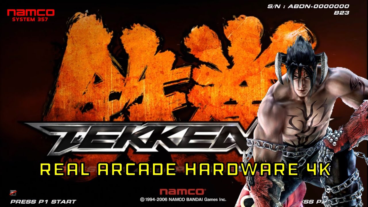 Tekken 6.0 Namco System 357 Devil Jin 4K 60FPS