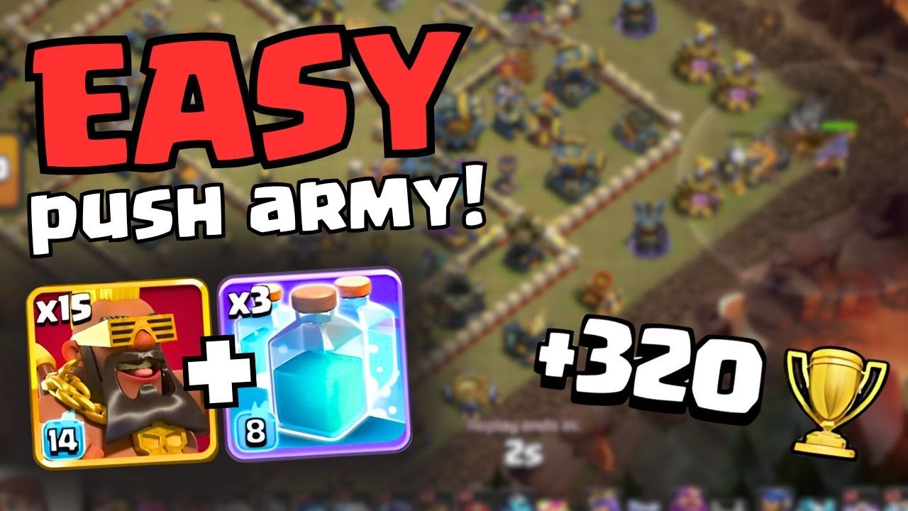 This Super Hog army is my go to after event - INSANELY strong and VERY easy to use | Clash of Clans