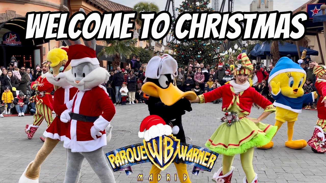 [4K] NAVIDAD PARQUE WARNER 2022- WELCOME TO CHRISTMAS CELEBRATION (NOVEDAD)