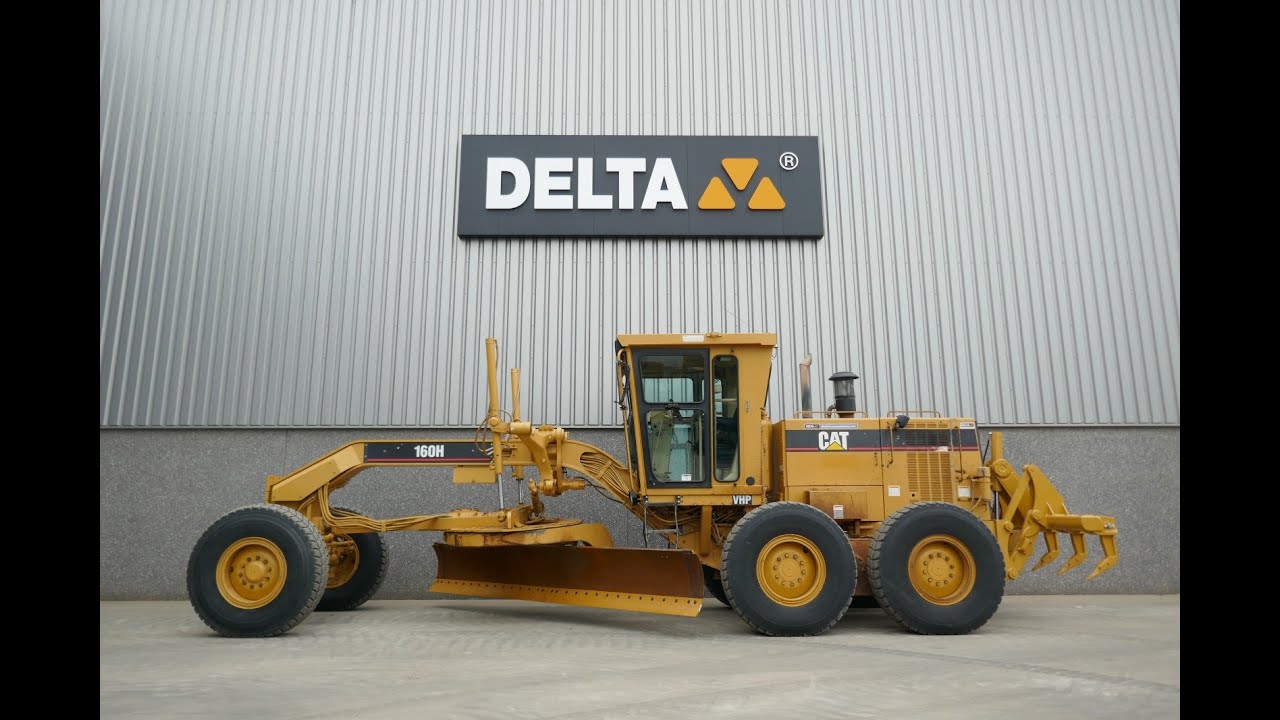 Demonstration video Caterpillar 160H motor grader