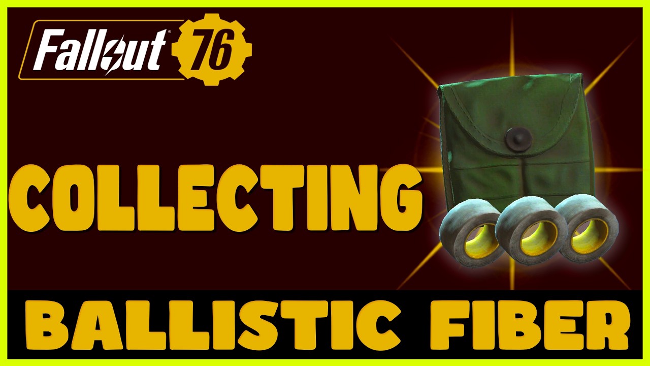 Fallout 76 Guide: Where to Find Ballistic Fiber ( Military Duct Tape and Miltary Ammo Bag)