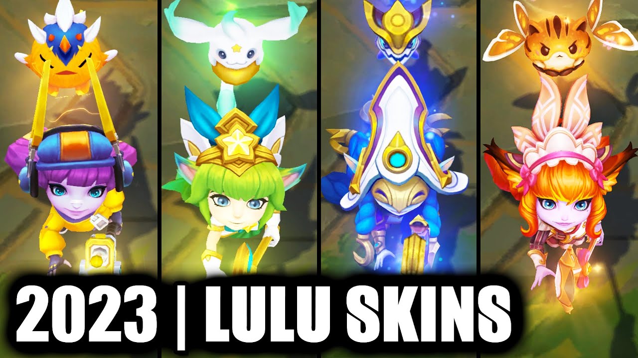 ALL LULU SKINS SPOTLIGHT 2023 | League of Legends