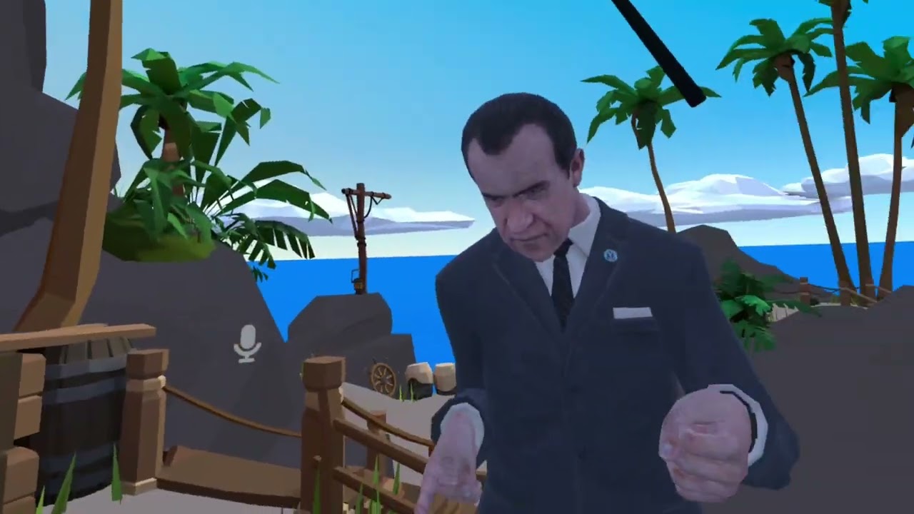 Presidents go golfing in VR