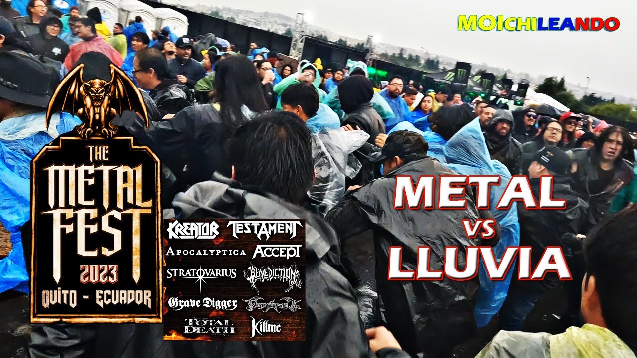 😲Muchos ABANDONARON el The METAL FEST Ecuador 2023😔Así SOBREVIVIMOS al FINAL👆🏻Vlog CRÍTICA Reseña