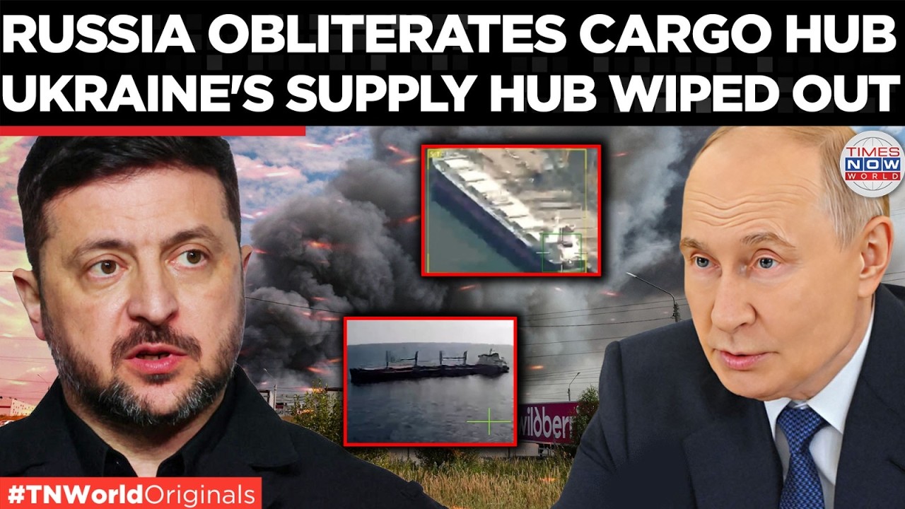 RUSSIA STRIKES ODESA: Moscow CLAIMS Ukraine's Port OBLITERATED, Fuel Tanks And Warehouses Destroyed!