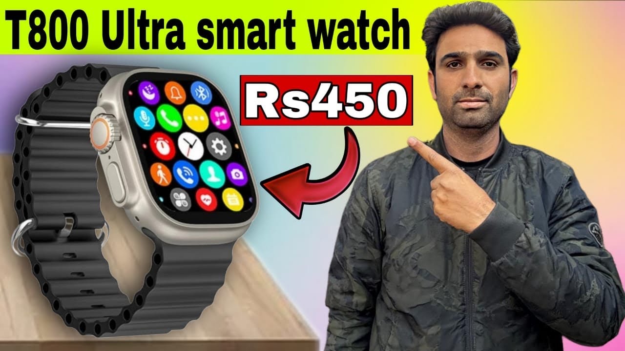 T800 Ultra Smartwatch Review | Bluetooth Calling Fitness Features | Hindi