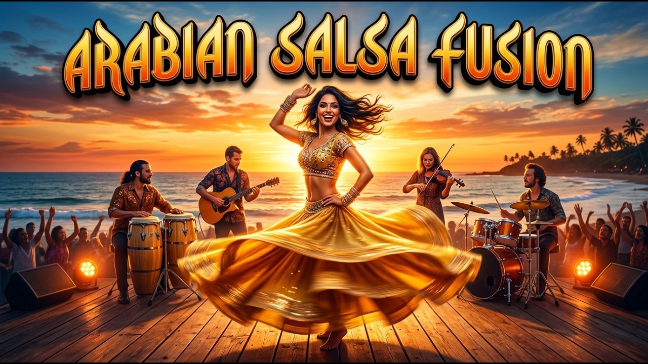 🔴 Arabian Salsa Fusion Festival Stream – Latin Arabic Party Music