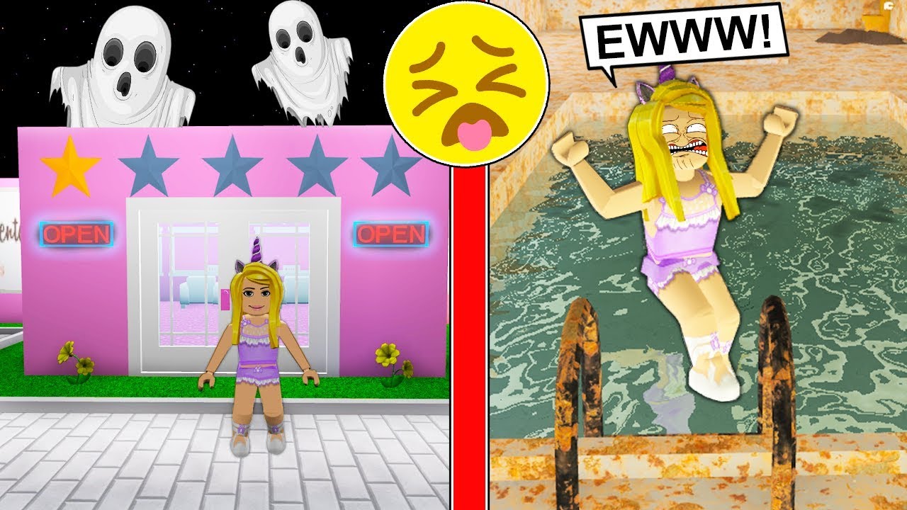 I Went To The WORST Rated SPA In Bloxburg! (Roblox)