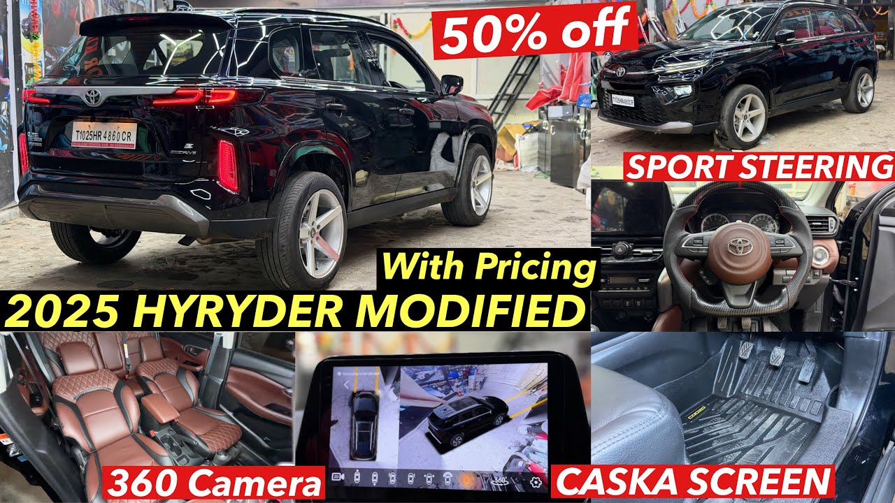 2025 TOYOTA HYRYDER MODIFIED WITH PRICING | HYRYDER MODIFICATION | BUDGET,,??