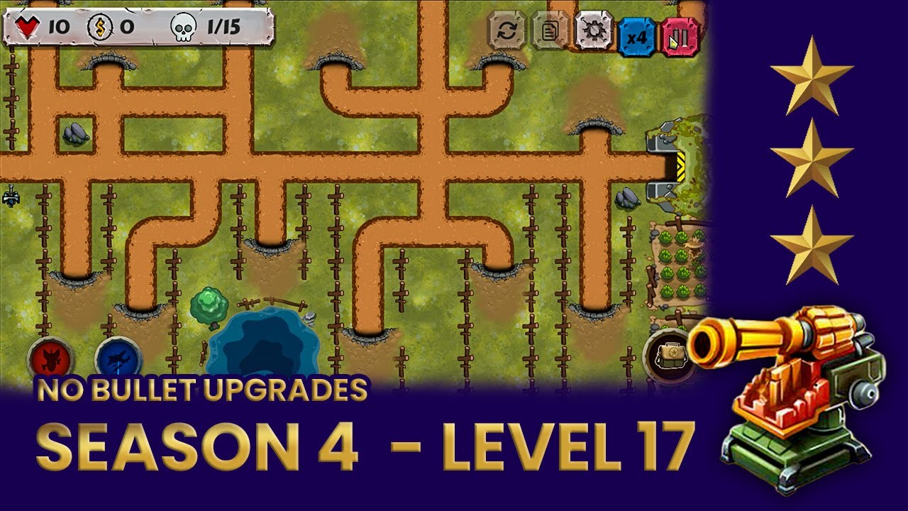 Battle Strategy: Tower Defense - Season 4 Level 17 Walkthrough