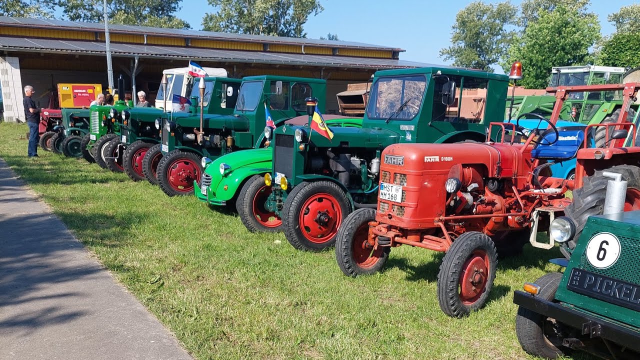 Traktorentreffen Rühlow 2025 Rundgang 🚜