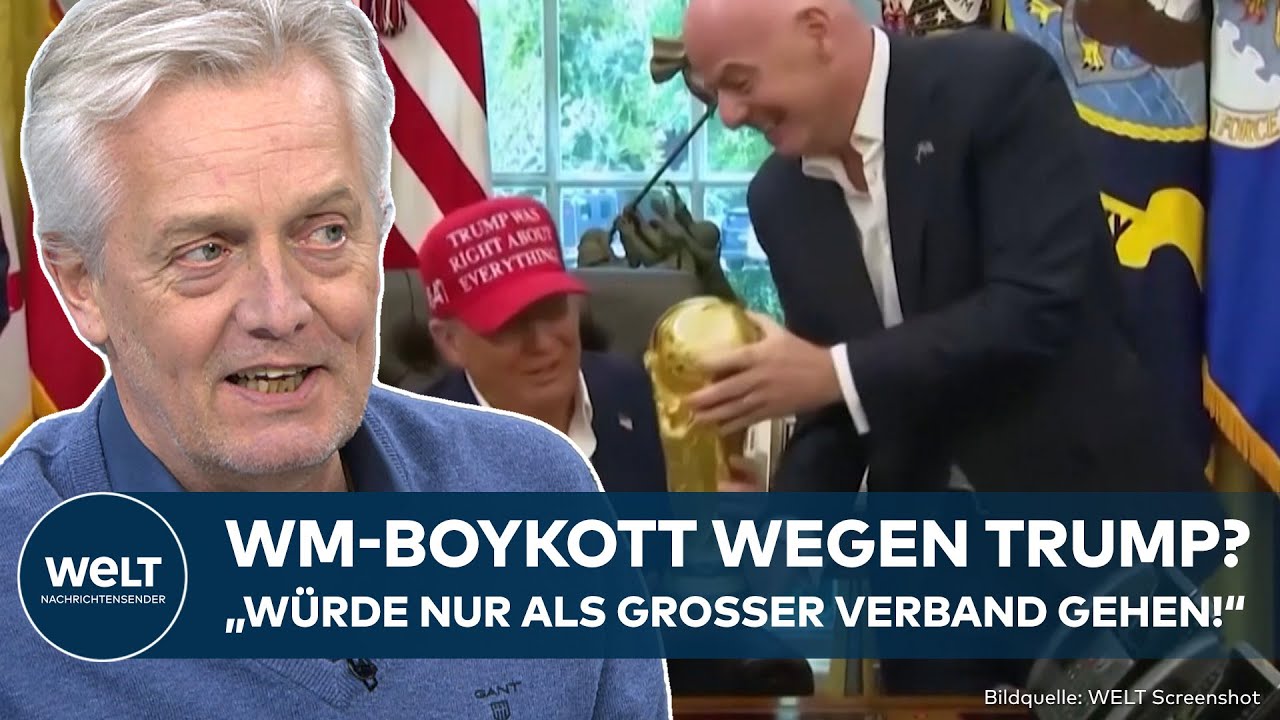 USA: Boykott der Fußball-WM wegen Trump? DFB-Vize macht Ansage! Doch es gibt einen Haken!