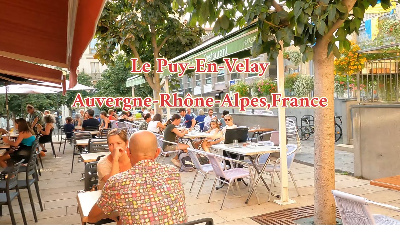 Le Puy-En-Velay,Auvergne,France 🇫🇷4K