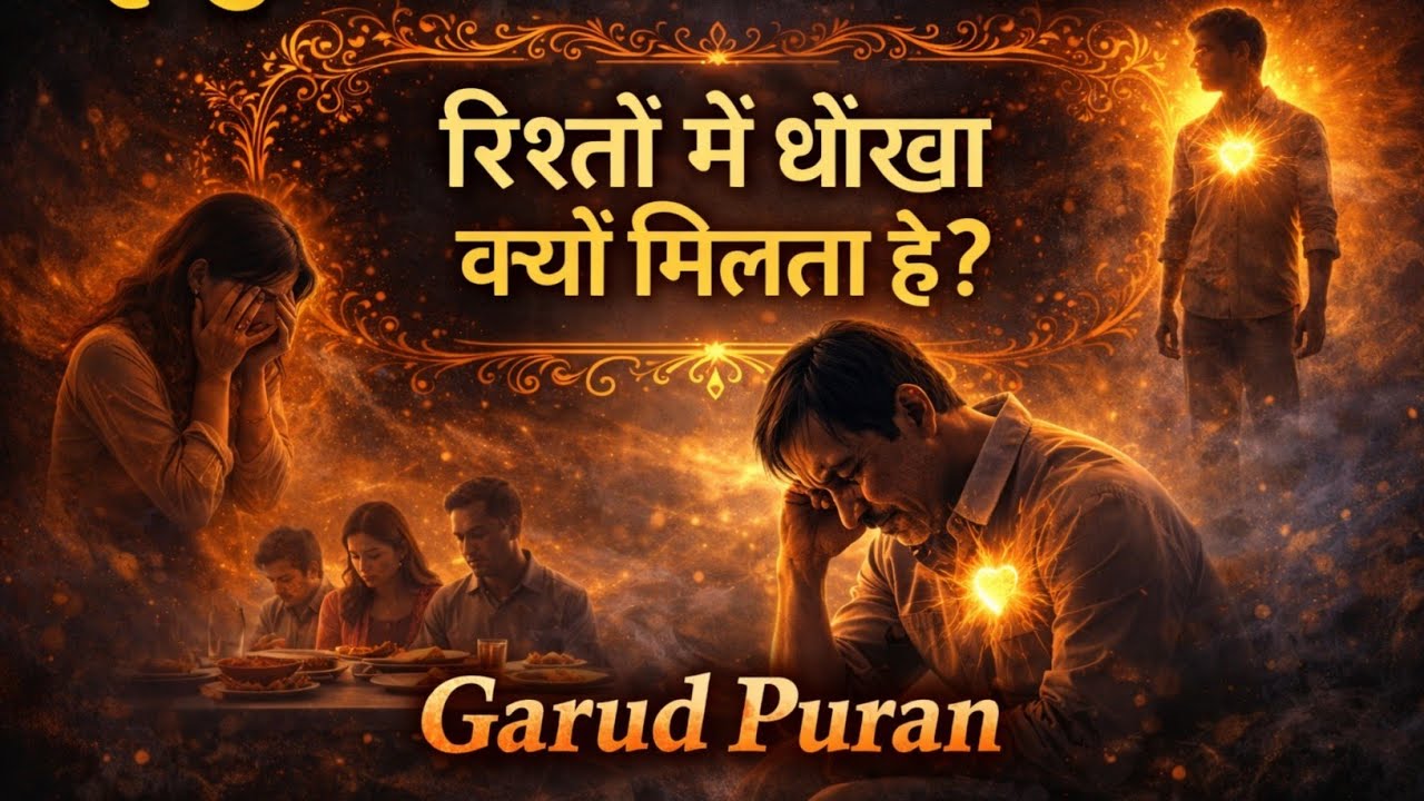 रिश्तों में धोखा क्यों मिलता है? | गरुड़ पुराण का गहरा सच #garud puran