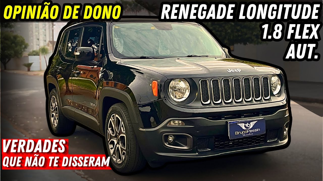 Renegade 1.8 Flex Automático é BOM ou é BOMBA? Defeitos, qualidades e OPINIÃO SINCERA!