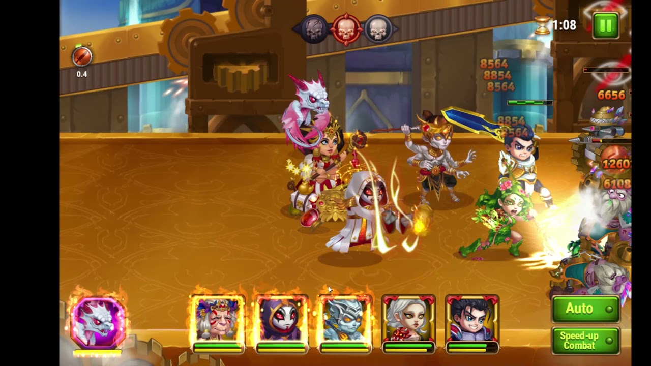 Hero Wars Web, how to do campaign 14 chapter13 - defeat Khornak