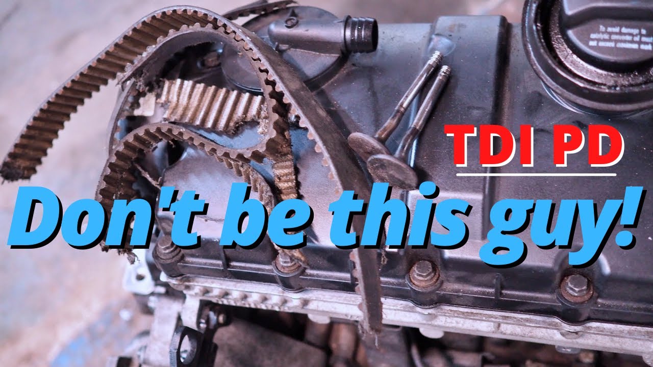 How To VW 1.9 TDI PD 130 Timing Belt
