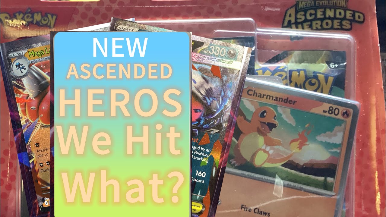 👉🫸NEW ASCENDED HEROS🫷 Opening Did We Hit 💥The Chase Card