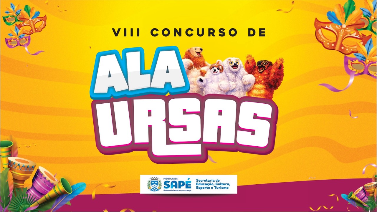 8&ordm; CONCURSO DAS ALA URSAS 2026 | SAP&Eacute; - PB