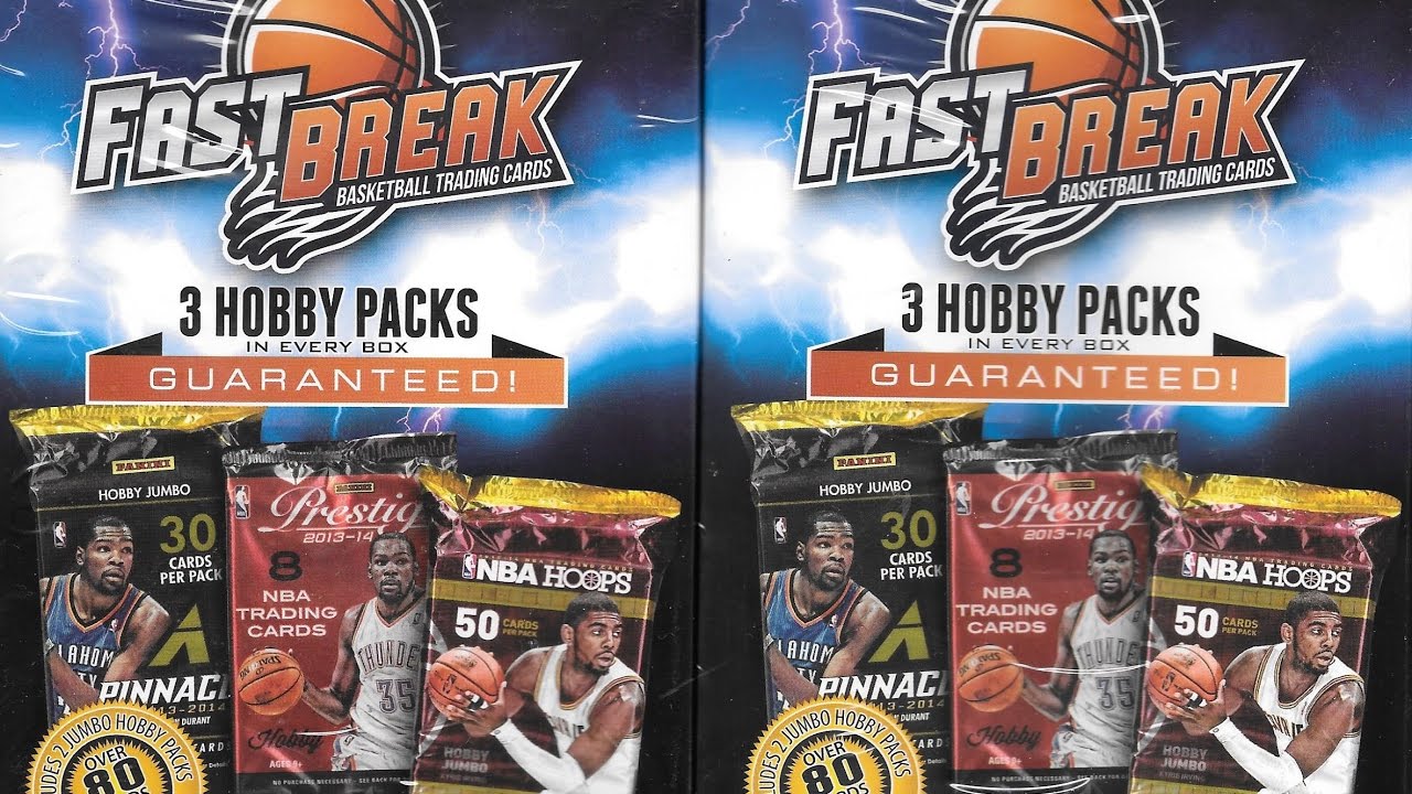 Fast Break Basketball Retail 2 Box Break #2 / 4 HITS!!!